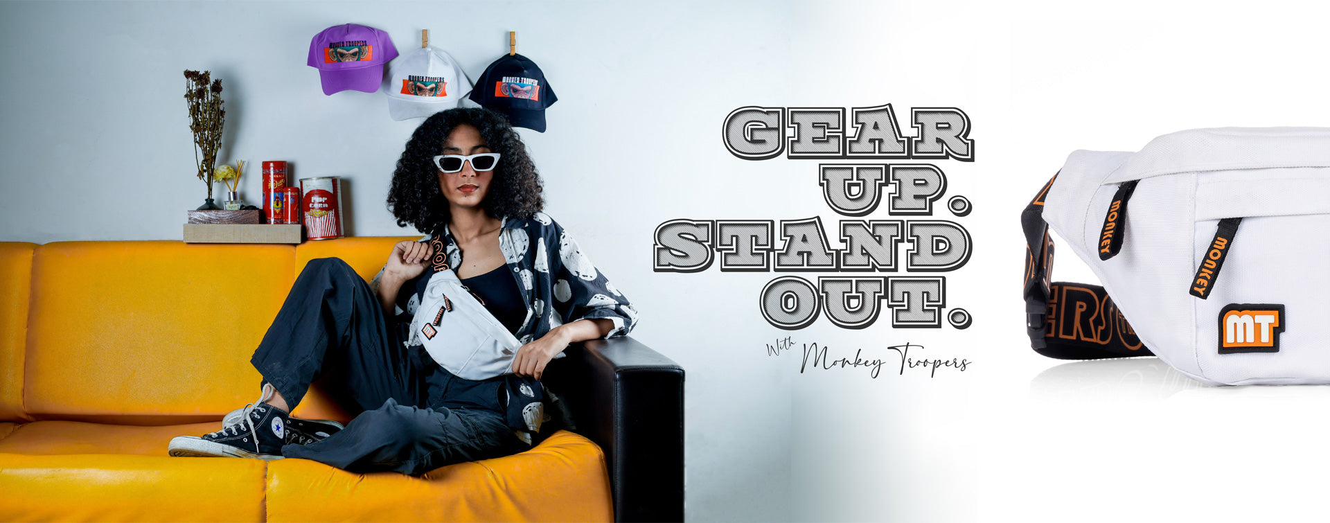 Monkey Troopers Fanny Pack