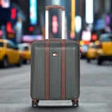 Tommy Hilfiger Graphite - B Unisex ABS Hard Luggage