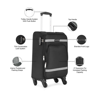Tommy Hilfiger Phoenix Soft Luggage Luggage Black