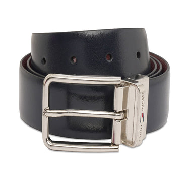 Tommy Hilfiger Bintan Men S Reversible Belt Navy Wine