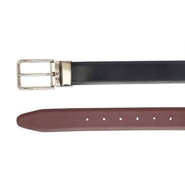 Tommy Hilfiger Bintan Men S Reversible Belt Navy Wine