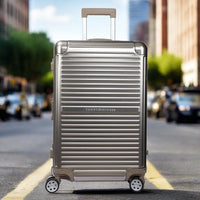 Tommy Hilfiger Titanium
Series Aluminum Hard Luggage