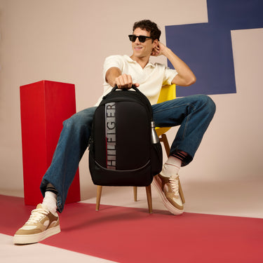 Tommy Hilfiger Fernlay Unisex Polyester Laptop Backpack