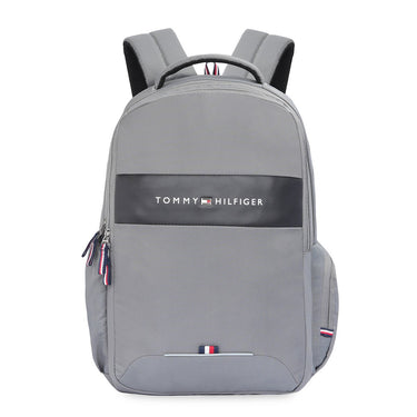 Tommy Hilfiger Joshua Unisex Polyester Laptop Backpack Gray
