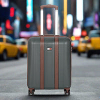 Tommy Hilfiger Graphite X Polycarbonate Hard Luggage