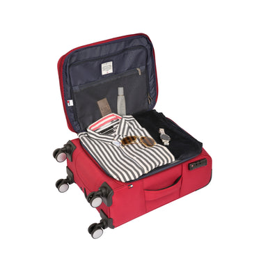 Tommy Hilfiger Miller Unisex Soft Luggage Bag Red