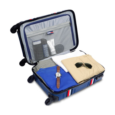 Tommy Hilfiger Thames Plus Unisex ABS Hard Luggage Navy