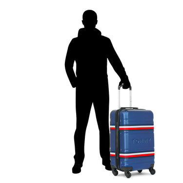 Tommy Hilfiger Thames Plus Unisex ABS Hard Luggage Navy