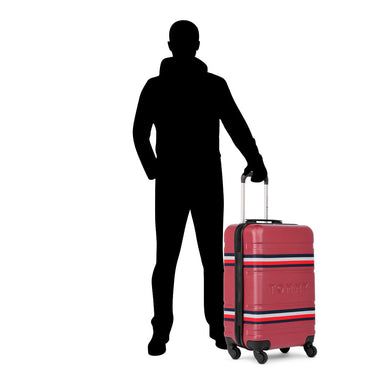 Tommy Hilfiger Thames Plus Unisex ABS Hard Luggage Wine