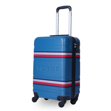 Tommy Hilfiger Thames Plus Unisex ABS Hard Luggage Blue