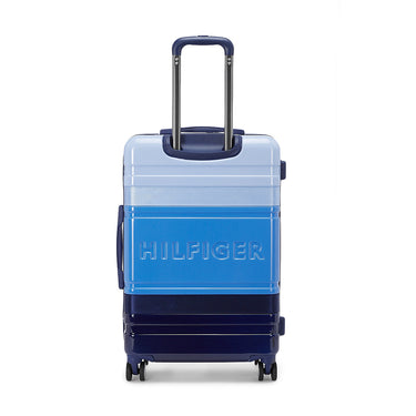 Tommy Hilfiger Unisex Triton Plus Hard Luggage Set of 2 Blue (Cabin & Mid)