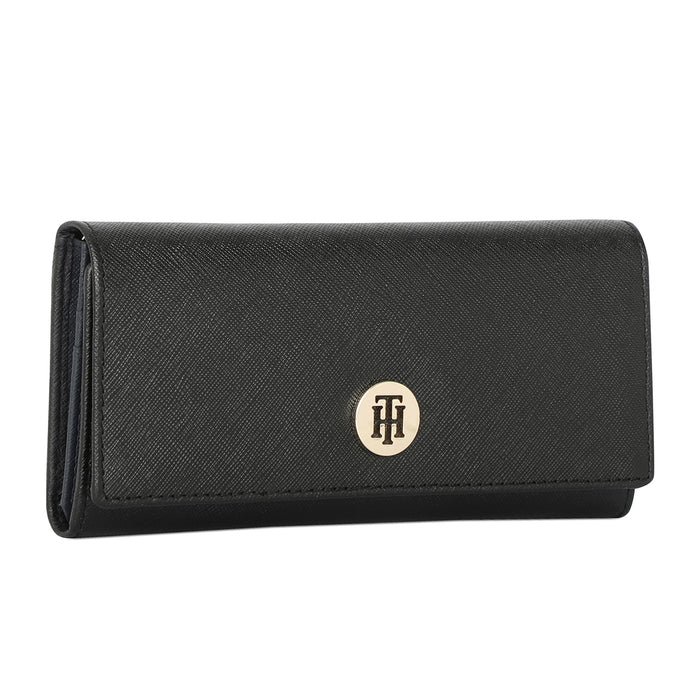 Tommy Hilfiger Roman Women's Leather Wallet-Navy