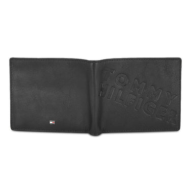 Tommy Hilfiger Oliver Mens Leather Global Coin Wallet Navy