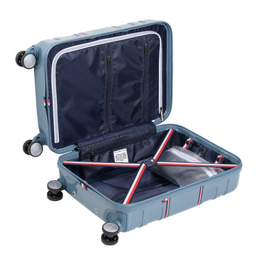 Tommy Hilfiger Wall Street Unisex Hard Luggage Aegean Blue