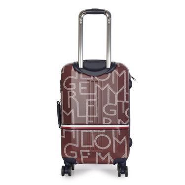 Tommy Hilfiger Twister Unisex Hard Luggage Set of 2 Brown (Mid + Cargo)