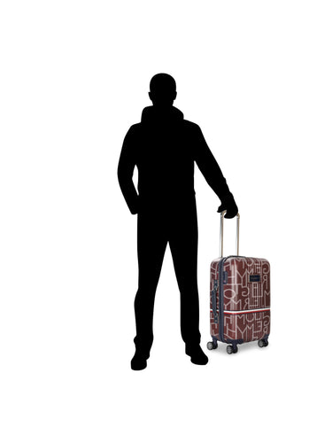 Tommy Hilfiger Twister Hard Luggage Brown