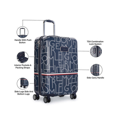Tommy Hilfiger Twister Hard Luggage Navy