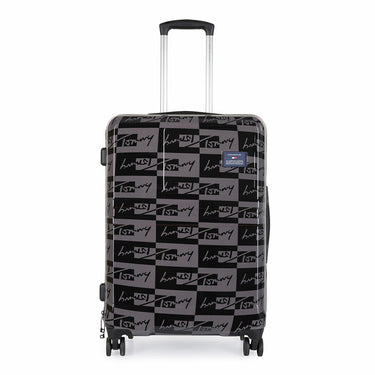 Tommy Hilfiger Spring Feild Hard Luggage Black & Grey