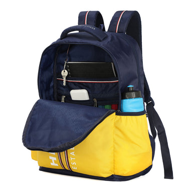 Tommy Hilfiger Kyler Laptop Backpack Navy & Yellow