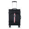 Tommy Hilfiger Kingsville Men Polyester Soft Luggage Black cabin