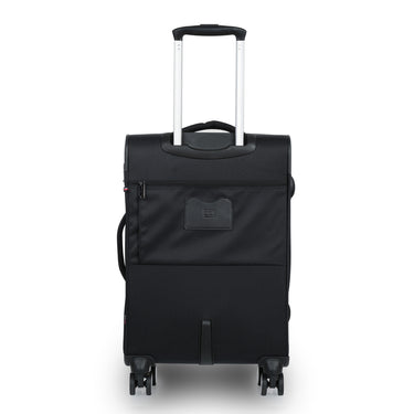 Tommy Hilfiger Kingsville Men Polyester Soft Luggage Black cabin