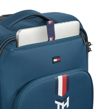 Tommy Hilfiger Kingsville Men Polyester Soft Luggage teal Cabin