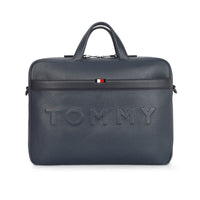 Tommy Hilfiger Premium Leather Line Galveston Business Case
