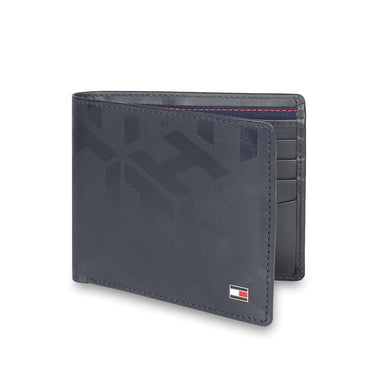 Tommy Hilfiger Arke Mens Leather Slimfold Wallet navy