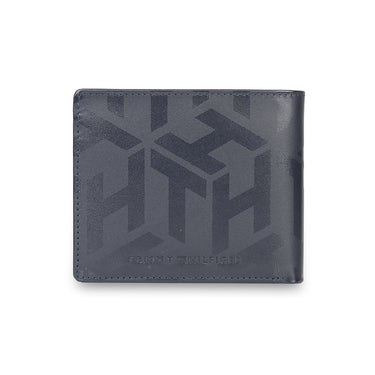 Tommy Hilfiger Arke Mens Leather Slimfold Wallet navy