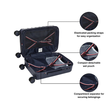 Tommy Hilfiger Hoover Hard Luggage navy