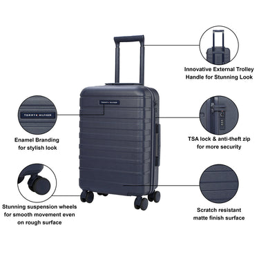 Tommy Hilfiger Hoover Hard Luggage navy