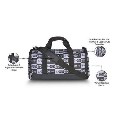 Tommy Hilfiger Rowen Unisex Polyester Gym Bag grey