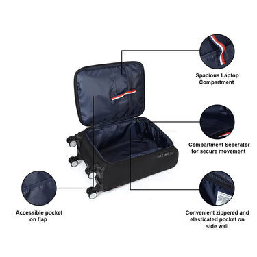 Tommy Hilfiger San Diego Soft Luggage black