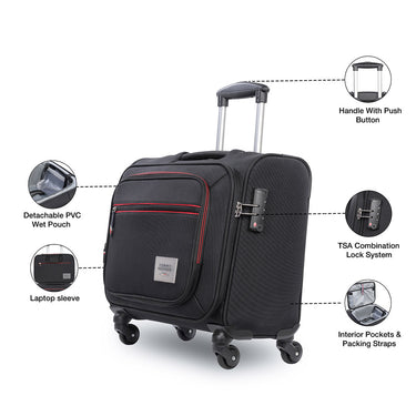 Tommy Hilfiger Taylor Overnighter Black