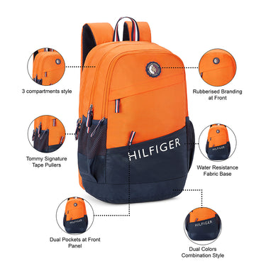 Tommy Hilfiger Anders Laptop Backpack Orange