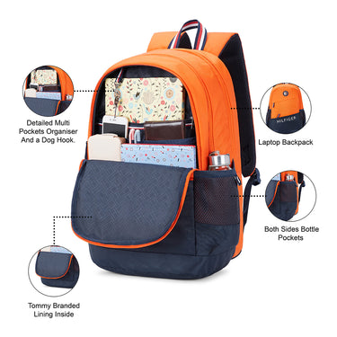 Tommy Hilfiger Anders Laptop Backpack Orange
