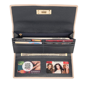 Tommy Hilfiger Ercina Women's Leather Wallet Beige