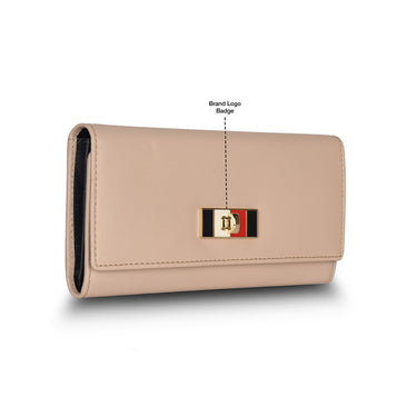 Tommy Hilfiger Ercina Women's Leather Wallet Beige
