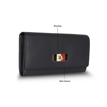 Tommy Hilfiger Ercina Women's Leather Wallet Navy