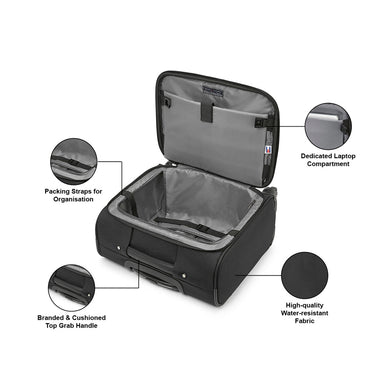 Tommy Hilfiger Nashville Overnighter Black