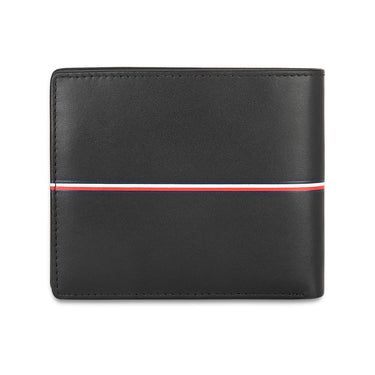 Tommy Hilfiger Sirmione Mens Leather Global Coin Wallet-Black