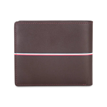 Tommy Hilfiger Sirmione Mens Leather Global Coin Wallet-Brown