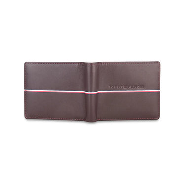 Tommy Hilfiger Sirmione Mens Leather Global Coin Wallet-Brown