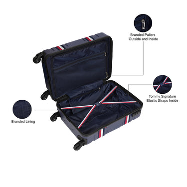The Vertical Thames Pro Unisex Hard Luggage Navy