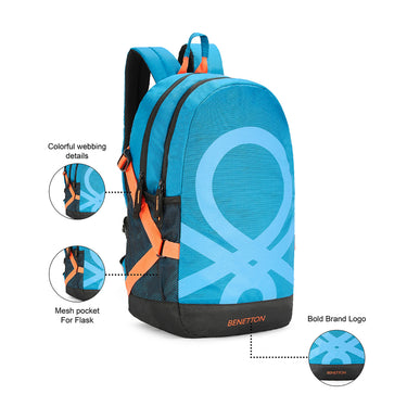 UCB Asher Laptop Backpack blue