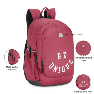 UCB Unique Laptop Backpack Wine