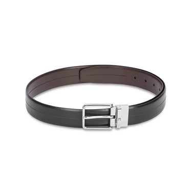 Tommy Hilfiger Aberdeen Men's Reversible Leather Belt-Black