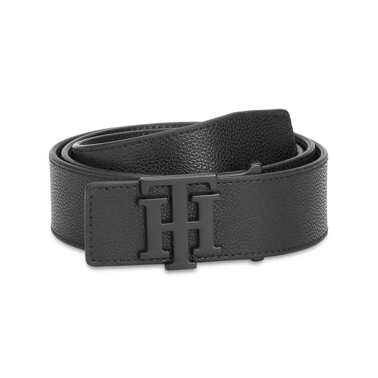 Tommy Hilfiger Bradford Men's Leather Belt-Black