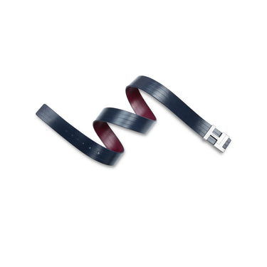 Tommy Hilfiger Carlisle Men's Reversible Leather Belt-Navy-Tan