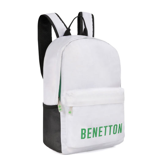 United Colors of Benetton Willow Laptop Backpack White